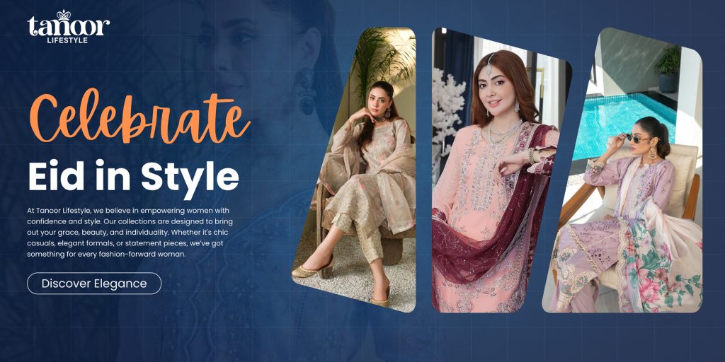 Elegant Pakistani dress from Tanoor Lifestyle